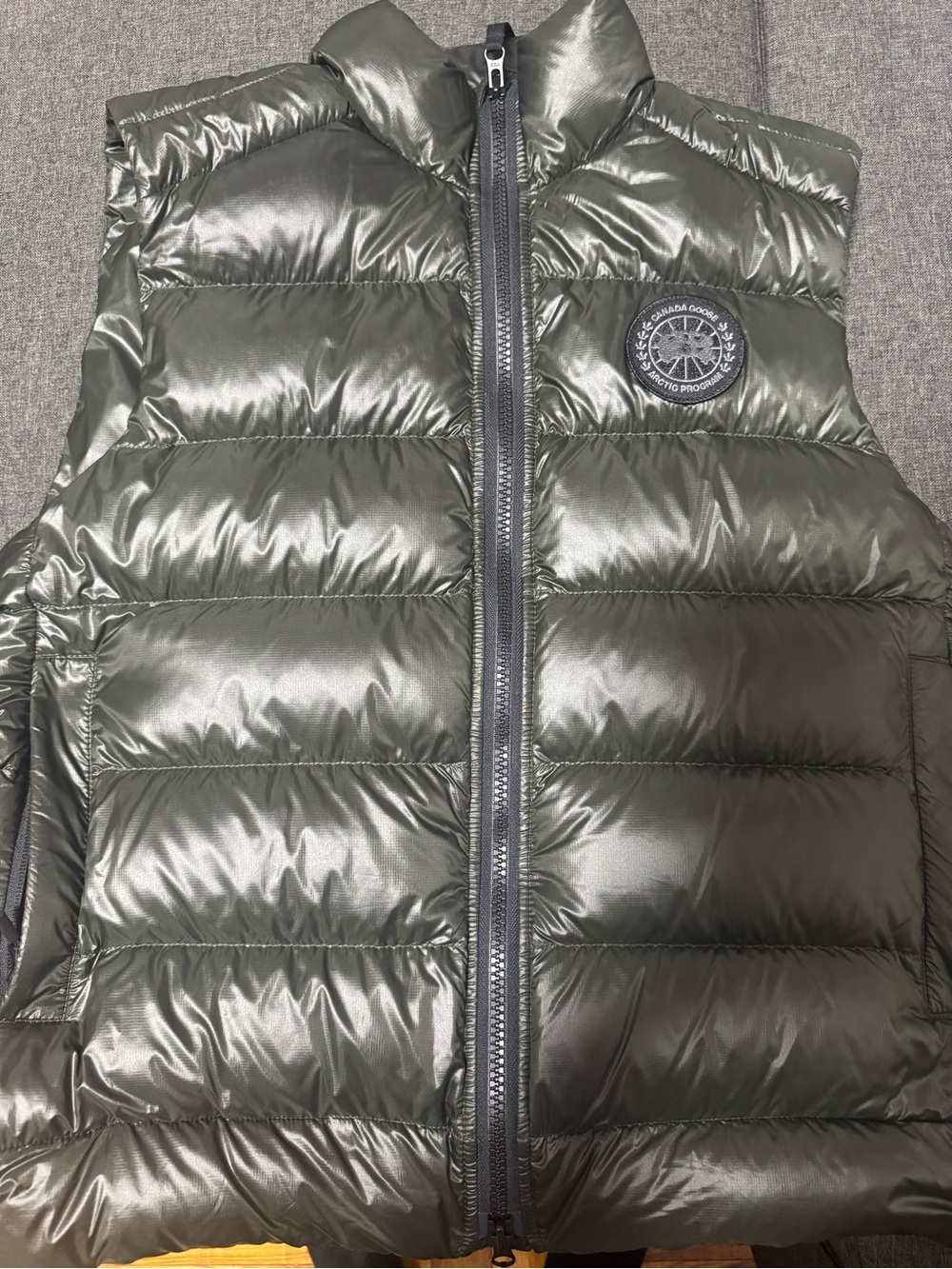 Canada Goose Crofton Vest - Dark Olive/Black